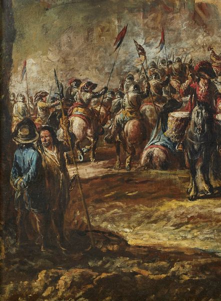 SIMONINI FRANCESCO (1686 - 1753) : Scena di battaglia  - Asta Asta 387 | ARTE ANTICA E DEL XIX SECOLO - DAL RINASCIMENTO AL SIMBOLISMO: OPERE DA COLLEZIONI ITALIANE Tradizionale - Associazione Nazionale - Case d'Asta italiane