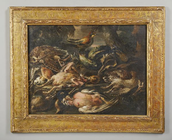 BOSELLI FELICE (1650 - 1732) : Natura morta con cacciagione  - Asta Asta 387 | ARTE ANTICA E DEL XIX SECOLO - DAL RINASCIMENTO AL SIMBOLISMO: OPERE DA COLLEZIONI ITALIANE Tradizionale - Associazione Nazionale - Case d'Asta italiane
