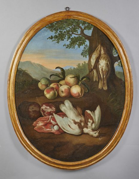 CASSANA GIOVANNI AGOSTINO (1658 - 1720) : Natura morta con cacciagione, pesche e carne  - Asta Asta 387 | ARTE ANTICA E DEL XIX SECOLO - DAL RINASCIMENTO AL SIMBOLISMO: OPERE DA COLLEZIONI ITALIANE Tradizionale - Associazione Nazionale - Case d'Asta italiane