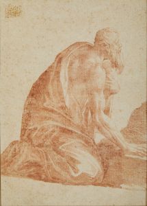 CALIARI, DETTO IL VERONESE PAOLO (1528 - 1588) - Ambito di. Studio per S. Gerolamo