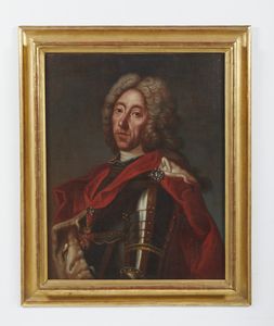 ARTISTA DEL XVIII SECOLO : Ritratto di Eugenio di Savoia  - Asta Asta 387 | ARTE ANTICA E DEL XIX SECOLO - DAL RINASCIMENTO AL SIMBOLISMO: OPERE DA COLLEZIONI ITALIANE Tradizionale - Associazione Nazionale - Case d'Asta italiane