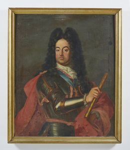 GORLA GIUSEPPE (1679 - 1753) : Attribuito a. Ritratto di Francesco Farnese, Duca di Parma e Piacenza  - Asta Asta 387 | ARTE ANTICA E DEL XIX SECOLO - DAL RINASCIMENTO AL SIMBOLISMO: OPERE DA COLLEZIONI ITALIANE Tradizionale - Associazione Nazionale - Case d'Asta italiane