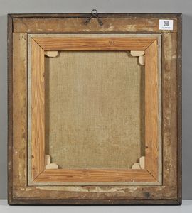 ARTISTA FRANCESE DEL XVIII SECOLO : Trompe l'oeil con paesaggio marino e profilo di donna  - Asta Asta 387 | ARTE ANTICA E DEL XIX SECOLO - DAL RINASCIMENTO AL SIMBOLISMO: OPERE DA COLLEZIONI ITALIANE Tradizionale - Associazione Nazionale - Case d'Asta italiane