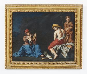 GAMBARINI GIUSEPPE (1680 - 1725) : Gruppo di quattro dipinti raffiguranti scene di interno con monaci  - Asta Asta 387 | ARTE ANTICA E DEL XIX SECOLO - DAL RINASCIMENTO AL SIMBOLISMO: OPERE DA COLLEZIONI ITALIANE Tradizionale - Associazione Nazionale - Case d'Asta italiane