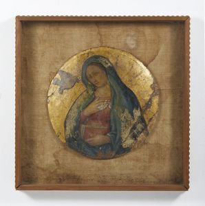 ARTISTA ITALIANO DEL XV SECOLO : Madonna Annunciata  - Asta Asta 387 | ARTE ANTICA E DEL XIX SECOLO - DAL RINASCIMENTO AL SIMBOLISMO: OPERE DA COLLEZIONI ITALIANE Tradizionale - Associazione Nazionale - Case d'Asta italiane