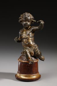 SCULTORE CENTROITALIANO DEL XVII-XVIII SECOLO - Putto