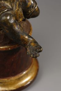 SCULTORE CENTROITALIANO DEL XVII-XVIII SECOLO : Putto  - Asta Asta 387 | ARTE ANTICA E DEL XIX SECOLO - DAL RINASCIMENTO AL SIMBOLISMO: OPERE DA COLLEZIONI ITALIANE Tradizionale - Associazione Nazionale - Case d'Asta italiane