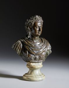 RIGHETTI FRANCESCO (1738 - 1819) : Attribuito a. Busto dell'imperatore Claudio  - Asta Asta 387 | ARTE ANTICA E DEL XIX SECOLO - DAL RINASCIMENTO AL SIMBOLISMO: OPERE DA COLLEZIONI ITALIANE Tradizionale - Associazione Nazionale - Case d'Asta italiane