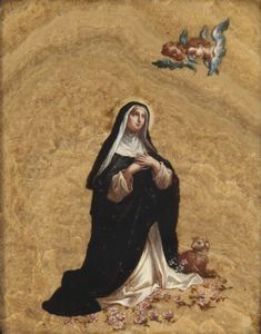 ARTISTA DEL XVI SECOLO : Coppia di dipinti raffiguranti Santa Agnese e Santa Margherita  - Asta Asta 387 | ARTE ANTICA E DEL XIX SECOLO - DAL RINASCIMENTO AL SIMBOLISMO: OPERE DA COLLEZIONI ITALIANE Tradizionale - Associazione Nazionale - Case d'Asta italiane