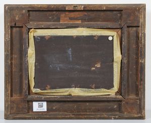 INNOCENTI GUGLIELMO (1871 - 1961) : Scena d'osteria con giocatori di carte  - Asta Asta 387 | ARTE ANTICA E DEL XIX SECOLO - DAL RINASCIMENTO AL SIMBOLISMO: OPERE DA COLLEZIONI ITALIANE Tradizionale - Associazione Nazionale - Case d'Asta italiane