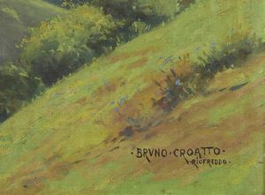 CROATTO BRUNO (1875 - 1948) : Riofreddo  - Asta Asta 387 | ARTE ANTICA E DEL XIX SECOLO - DAL RINASCIMENTO AL SIMBOLISMO: OPERE DA COLLEZIONI ITALIANE Tradizionale - Associazione Nazionale - Case d'Asta italiane