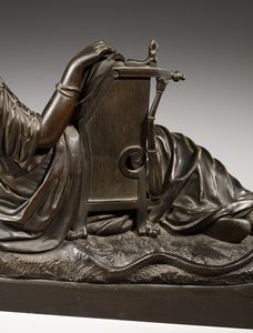 SCULTORE DEL XIX SECOLO : Figura femminile sdraiata  - Asta Asta 387 | ARTE ANTICA E DEL XIX SECOLO - DAL RINASCIMENTO AL SIMBOLISMO: OPERE DA COLLEZIONI ITALIANE Tradizionale - Associazione Nazionale - Case d'Asta italiane