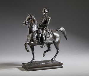 MAROCHETTI CARLO (1805 - 1867) - Napoleone a cavallo