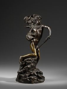 GEMITO VINCENZO (1852 - 1929) - Giovinezza di Nettuno