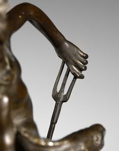 GEMITO VINCENZO (1852 - 1929) : Giovinezza di Nettuno  - Asta Asta 387 | ARTE ANTICA E DEL XIX SECOLO - DAL RINASCIMENTO AL SIMBOLISMO: OPERE DA COLLEZIONI ITALIANE Tradizionale - Associazione Nazionale - Case d'Asta italiane