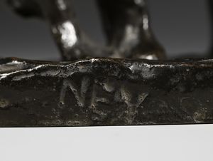 GRANDI GIUSEPPE (1843 - 1894) : Maresciallo Ney  - Asta Asta 387 | ARTE ANTICA E DEL XIX SECOLO - DAL RINASCIMENTO AL SIMBOLISMO: OPERE DA COLLEZIONI ITALIANE Tradizionale - Associazione Nazionale - Case d'Asta italiane