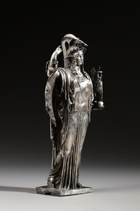 ZANELLI ANGELO (1879 - 1942) : Dea Roma  - Asta Asta 387 | ARTE ANTICA E DEL XIX SECOLO - DAL RINASCIMENTO AL SIMBOLISMO: OPERE DA COLLEZIONI ITALIANE Tradizionale - Associazione Nazionale - Case d'Asta italiane