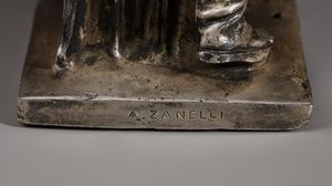 ZANELLI ANGELO (1879 - 1942) : Dea Roma  - Asta Asta 387 | ARTE ANTICA E DEL XIX SECOLO - DAL RINASCIMENTO AL SIMBOLISMO: OPERE DA COLLEZIONI ITALIANE Tradizionale - Associazione Nazionale - Case d'Asta italiane