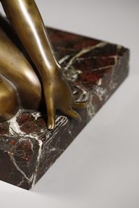 GUIRAUD-RIVIRE MAURICE (1881 - 1947) : Nudo femminile  - Asta Asta 387 | ARTE ANTICA E DEL XIX SECOLO - DAL RINASCIMENTO AL SIMBOLISMO: OPERE DA COLLEZIONI ITALIANE Tradizionale - Associazione Nazionale - Case d'Asta italiane