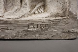 BIGGI ANTONIO (1904 - 1966) : Salita al Calvario  - Asta Asta 387 | ARTE ANTICA E DEL XIX SECOLO - DAL RINASCIMENTO AL SIMBOLISMO: OPERE DA COLLEZIONI ITALIANE Tradizionale - Associazione Nazionale - Case d'Asta italiane