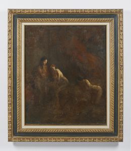 FORAIN JEAN LOUIS (1852 - 1931) : Tre figure femminili  - Asta Asta 387 | ARTE ANTICA E DEL XIX SECOLO - DAL RINASCIMENTO AL SIMBOLISMO: OPERE DA COLLEZIONI ITALIANE Tradizionale - Associazione Nazionale - Case d'Asta italiane