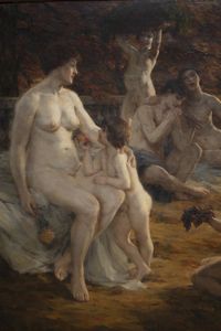 BERTHON MAURICE (1888 - 1914) : Autunno  - Asta Asta 387 | ARTE ANTICA E DEL XIX SECOLO - DAL RINASCIMENTO AL SIMBOLISMO: OPERE DA COLLEZIONI ITALIANE Tradizionale - Associazione Nazionale - Case d'Asta italiane