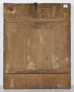 DI TITO SANTI (1536 - 1603) : Bottega di. Sacra Famiglia con angeli  - Asta Asta 387 | ARTE ANTICA E DEL XIX SECOLO - DAL RINASCIMENTO AL SIMBOLISMO: OPERE DA COLLEZIONI ITALIANE Tradizionale - Associazione Nazionale - Case d'Asta italiane