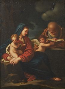 ARTISTA DEL XVI-XVII SECOLO - Sacra Famiglia