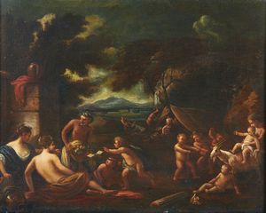 ARTISTA ITALIANO DEL XVII SECOLO - Baccanale