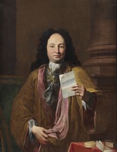 ARTISTA VENETO DEL XVII SECOLO - Ritratto di nobiluomo