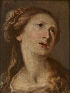 ARTISTA LOMBARDO DEL XVII SECOLO - Maddalena penitente