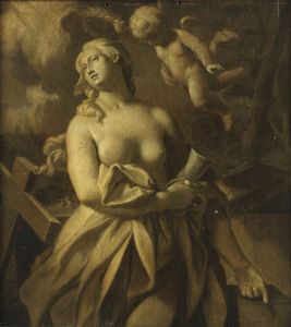 ARTISTA DEL XVII SECOLO - L'estasi di Maria Maddalena