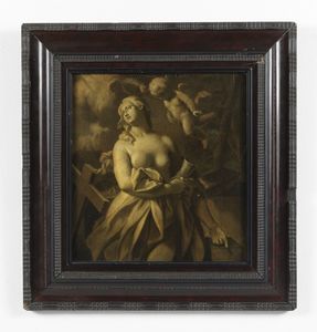 ARTISTA DEL XVII SECOLO : L'estasi di Maria Maddalena  - Asta Asta 387 | ARTE ANTICA E DEL XIX SECOLO - DAL RINASCIMENTO AL SIMBOLISMO: OPERE DA COLLEZIONI ITALIANE Tradizionale - Associazione Nazionale - Case d'Asta italiane