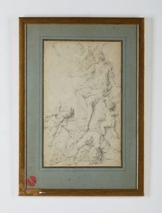 ARTISTA FRANCESE DEL XVIII SECOLO : Allegoria della disciplina  - Asta Asta 387 | ARTE ANTICA E DEL XIX SECOLO - DAL RINASCIMENTO AL SIMBOLISMO: OPERE DA COLLEZIONI ITALIANE Tradizionale - Associazione Nazionale - Case d'Asta italiane