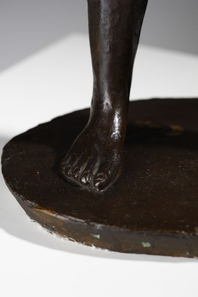 MANZU' GIACOMO (1908 - 1991) : Il poverello.  - Asta Asta 388 | ARTE MODERNA E CONTEMPORANEA Tradizionale - Associazione Nazionale - Case d'Asta italiane