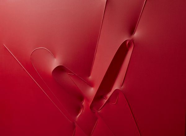 BONALUMI AGOSTINO (1935 - 2013) : Rosso.  - Asta Asta 388 | ARTE MODERNA E CONTEMPORANEA Tradizionale - Associazione Nazionale - Case d'Asta italiane