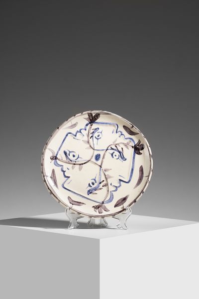 PICASSO PABLO (1881 - 1973) : Quatre profils enlac�s (A.R. 84).  - Asta Asta 388 | ARTE MODERNA E CONTEMPORANEA Tradizionale - Associazione Nazionale - Case d'Asta italiane