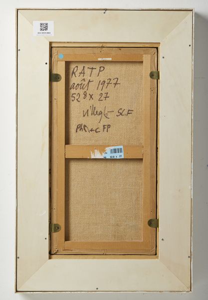 VILLEGLE' JACQUES (n. 1926) : Ratp.  - Asta Asta 388 | ARTE MODERNA E CONTEMPORANEA Tradizionale - Associazione Nazionale - Case d'Asta italiane