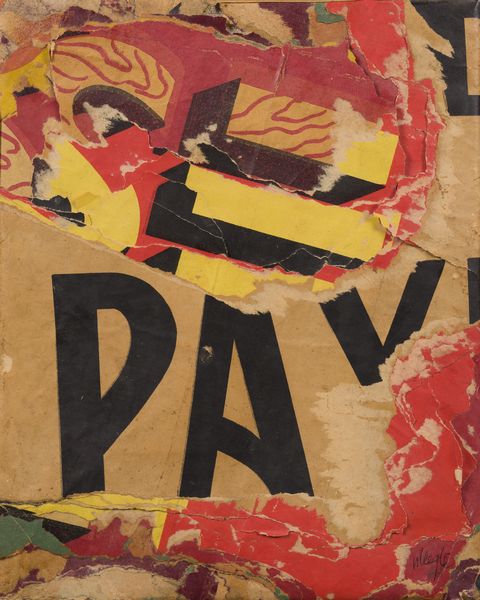 VILLEGLE' JACQUES (n. 1926) : M�tro Barb�s Rochechouart.  - Asta Asta 388 | ARTE MODERNA E CONTEMPORANEA Tradizionale - Associazione Nazionale - Case d'Asta italiane