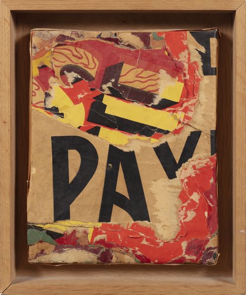 VILLEGLE' JACQUES (n. 1926) : M�tro Barb�s Rochechouart.  - Asta Asta 388 | ARTE MODERNA E CONTEMPORANEA Tradizionale - Associazione Nazionale - Case d'Asta italiane