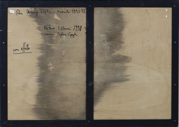 MAURI FABIO (1926 - 2009) : Van Gogh.  - Asta Asta 388 | ARTE MODERNA E CONTEMPORANEA Tradizionale - Associazione Nazionale - Case d'Asta italiane