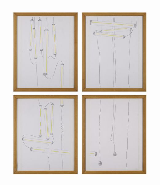 FLAVIN DAN (1933 - 1996) : Disastrous lights.  - Asta Asta 388 | ARTE MODERNA E CONTEMPORANEA Tradizionale - Associazione Nazionale - Case d'Asta italiane