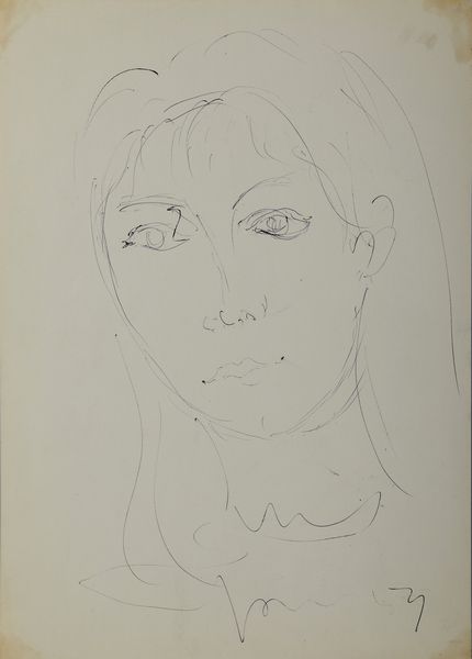 FONTANA LUCIO (1899 - 1968) : Ritratto femminile.  - Asta Asta 388 | ARTE MODERNA E CONTEMPORANEA Tradizionale - Associazione Nazionale - Case d'Asta italiane