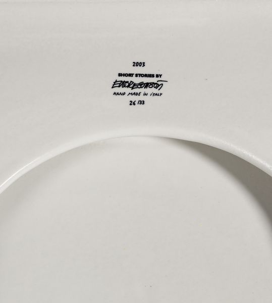 SOTTSASS ETTORE (1917 - 2007) : Dalla serie Short Stories. Picchio.  - Asta Asta 388 | ARTE MODERNA E CONTEMPORANEA Tradizionale - Associazione Nazionale - Case d'Asta italiane