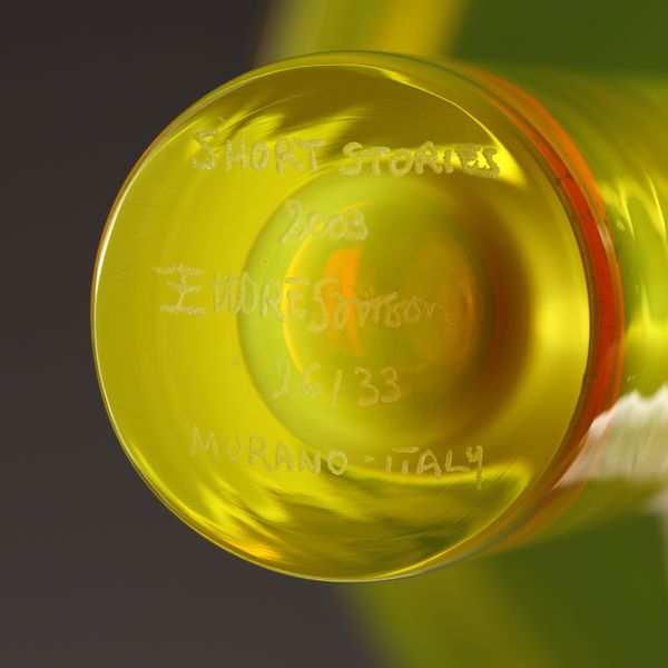 SOTTSASS ETTORE (1917 - 2007) : Dalla series Short Stories. Upapa.  - Asta Asta 388 | ARTE MODERNA E CONTEMPORANEA Tradizionale - Associazione Nazionale - Case d'Asta italiane