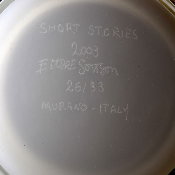 SOTTSASS ETTORE (1917 - 2007) : Dalla serie Short Stories.Airone.  - Asta Asta 388 | ARTE MODERNA E CONTEMPORANEA Tradizionale - Associazione Nazionale - Case d'Asta italiane