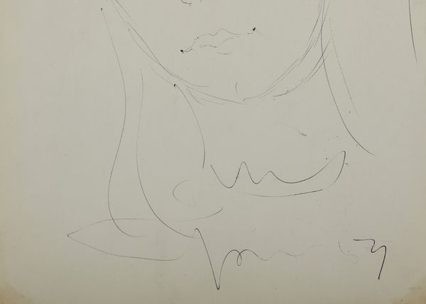 FONTANA LUCIO (1899 - 1968) : Ritratto femminile.  - Asta Asta 388 | ARTE MODERNA E CONTEMPORANEA Tradizionale - Associazione Nazionale - Case d'Asta italiane