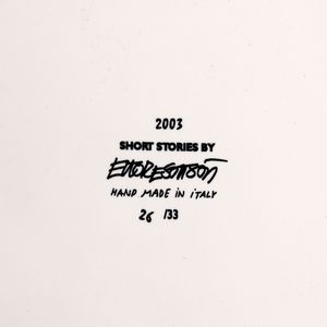 SOTTSASS ETTORE (1917 - 2007) : Dalla serie Short Stories. Merlo.  - Asta Asta 388 | ARTE MODERNA E CONTEMPORANEA Tradizionale - Associazione Nazionale - Case d'Asta italiane