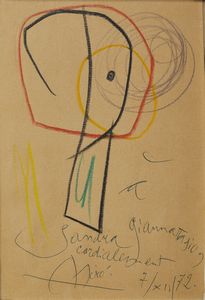 MIRO' JOAN (1893 - 1983) - Senza titolo.