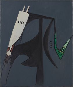 LAM WILFREDO (1902 - 1982) - Ritratto.